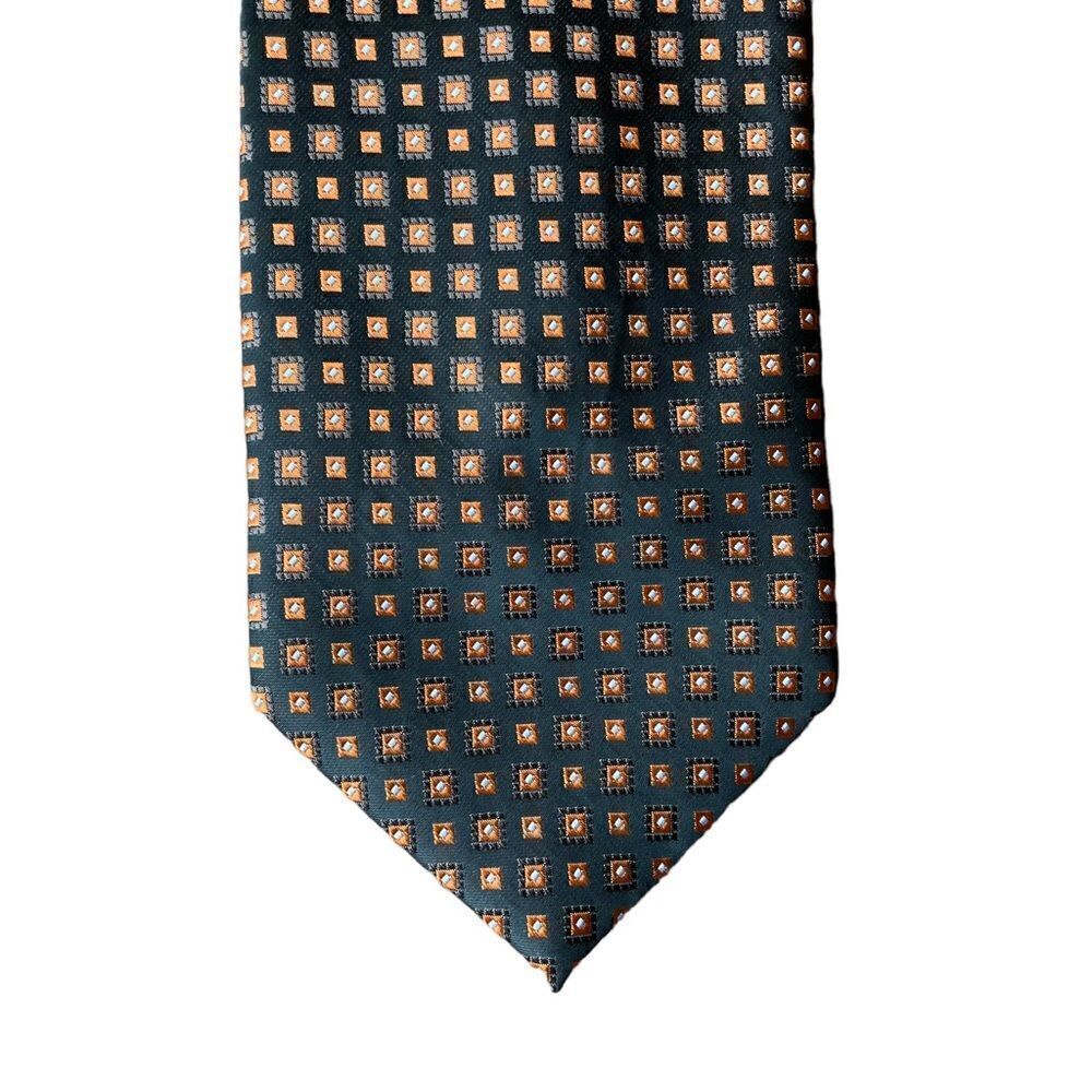 Romario Mancini Geometric Print Tie